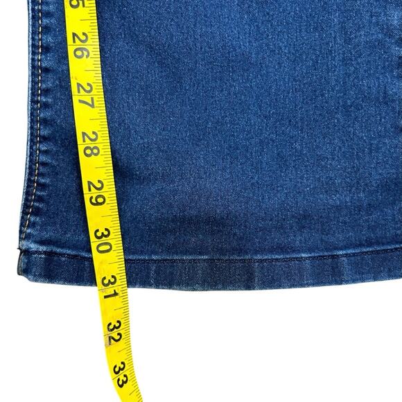 CLUBE Jeans Luigi Bertolli Flare Leg Stretchy Dark Wash SZ EU 42 = US 16 - Picture 10 of 12